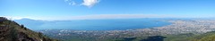 Panorama vanop de Vesuvius