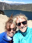 Bij het Quilotoa meer
