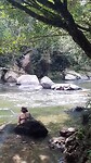 Zwemmen in de rivier