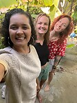 Met Márcia en Eirish