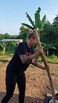 Pounding fufu