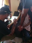 Gehandicapte neef wilde ook een tattoo