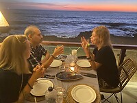Etentje in Anjuna