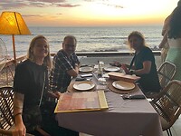 Etentje in Anjuna
