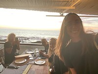 Etentje in Anjuna