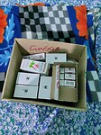Doosje met herbal medicijnen van de ayurveda arts