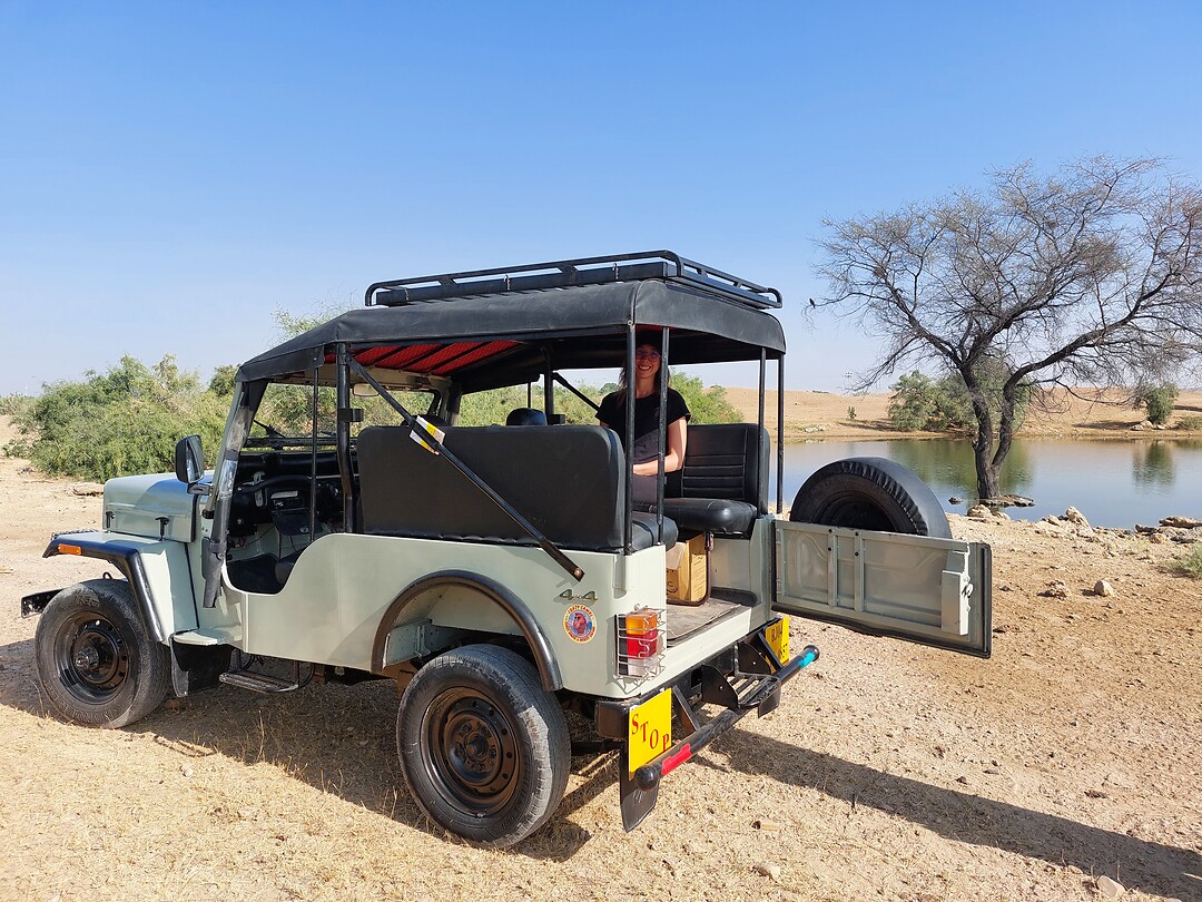 Jeep met Pauline (desert tour)