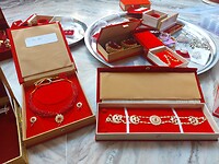 Gifts van fam bruid voor bruid