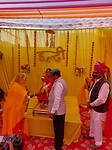 Bruiloft dag 1 tumeric ceremonie