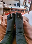 Indiase sokken zijn handig voor de slippers