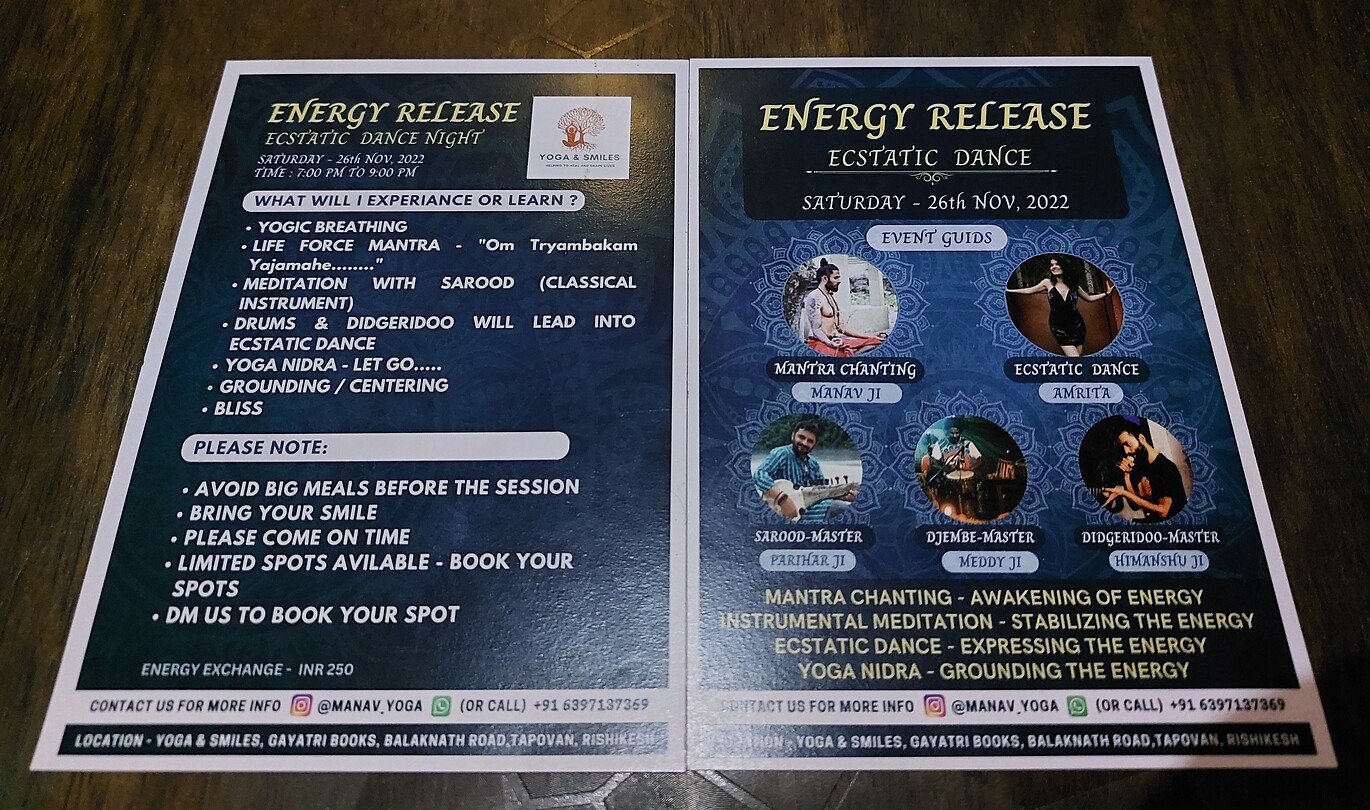 Programma ecstatic dance