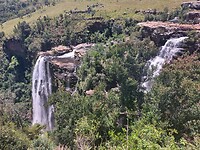 Lisbon waterfall