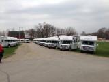 Alle campers op een rij!