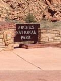 Aangekomen in Arches National Park