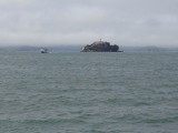 Alcatraz vanaf de boot er naartoe