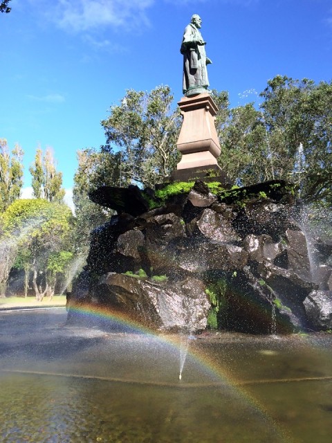 John Logan Campbell in Cornwell Park
