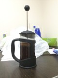 Kan eindelijk echte koffie maken!