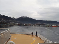 Onderweg van Bergen naar Aarhus