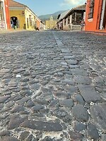 The famous Antiguan cobbles