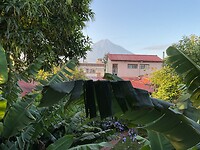 View vanuit mijn bed in Ojala Hotel