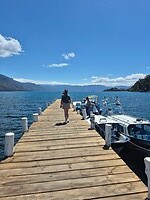 Die van ons aan Lake Atitlan