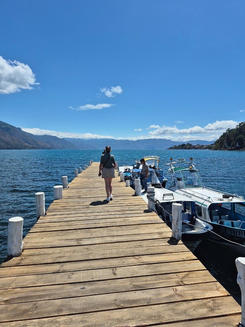 Die van ons aan Lake Atitlan