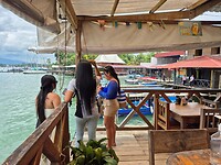 Rio Dulce, wachten op bootje