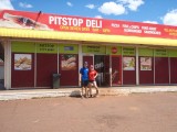 In front of the Pitstop