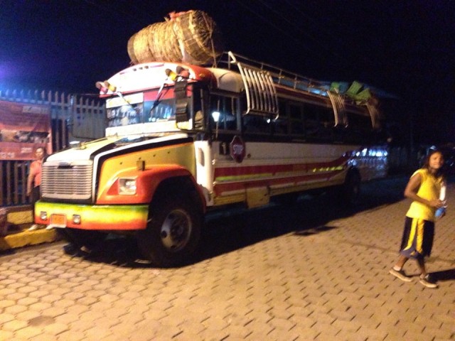 Bus naar Managua