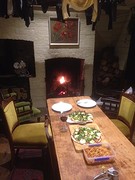 Zelfgemaakte bloemkoolpizza