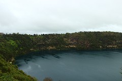 Blue lake