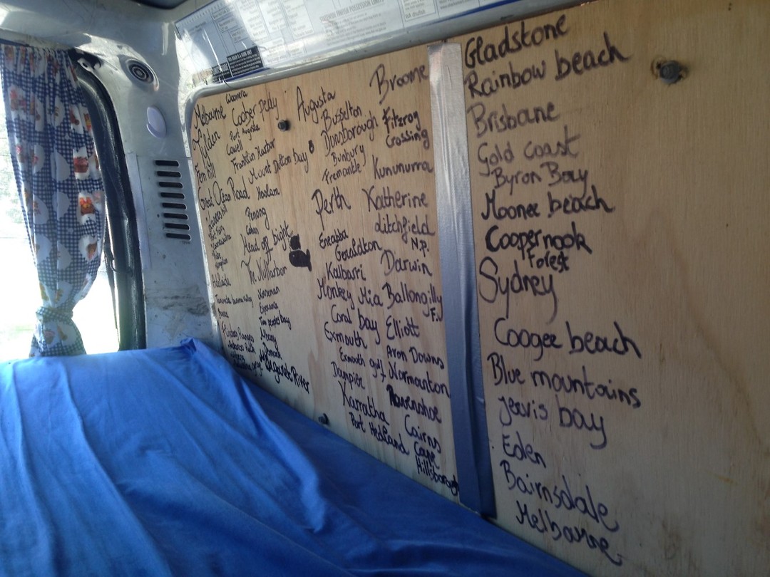 Het was een mooie roadtrip!