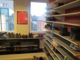 Schoenen uit! Ook in de fitness.
