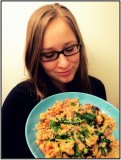 Topkok Anne: couscousgerechtje, deze keer met extra bladspinazie