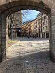poort naar Pamplona stad