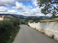 Mooie bergen met schaduwen