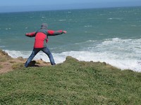 Curio Bay windkracht 10