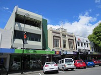 Straatbeeld in Nelson