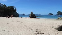 Kajakken van Hahui naar Cathedral Cove (Coromandel Peninsula)