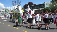 Santa Parade op Waiheke Island
