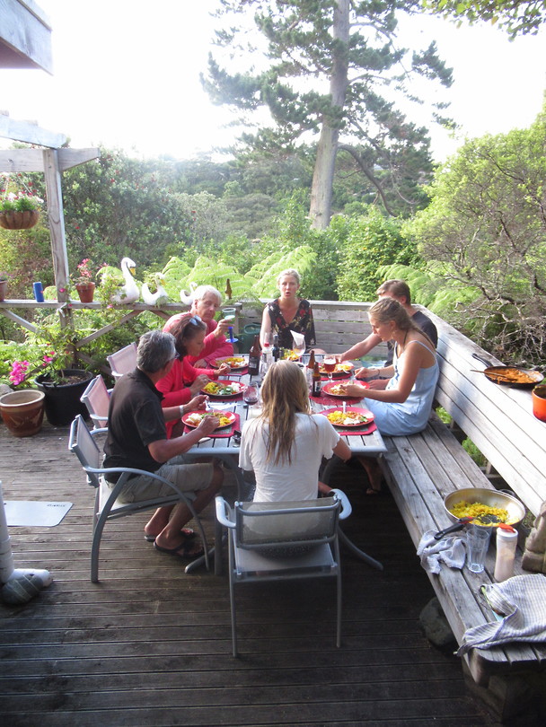 Diner met de familie