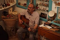 De zanger in Ostuni