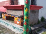 kleurrijk straatbeeld in Suchitoto