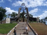Herinnerings monument in El Mozote.