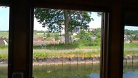 046 Zicht op de nieuwe lift Strépy-Thieu vanuit het oude Canal du Centre