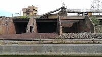 051 'Gezellige' kade van de Samber bij Charleroi