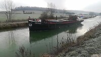 258 DD vaart door het ijs
