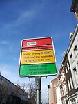 329 Tijdelijke bushalte in Carnavalskleuren