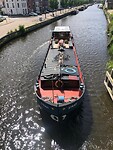 28 - Achterwaarts de Prins Hendrikkanaal in