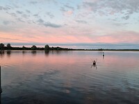 Zonsondergang Lauwersmeer